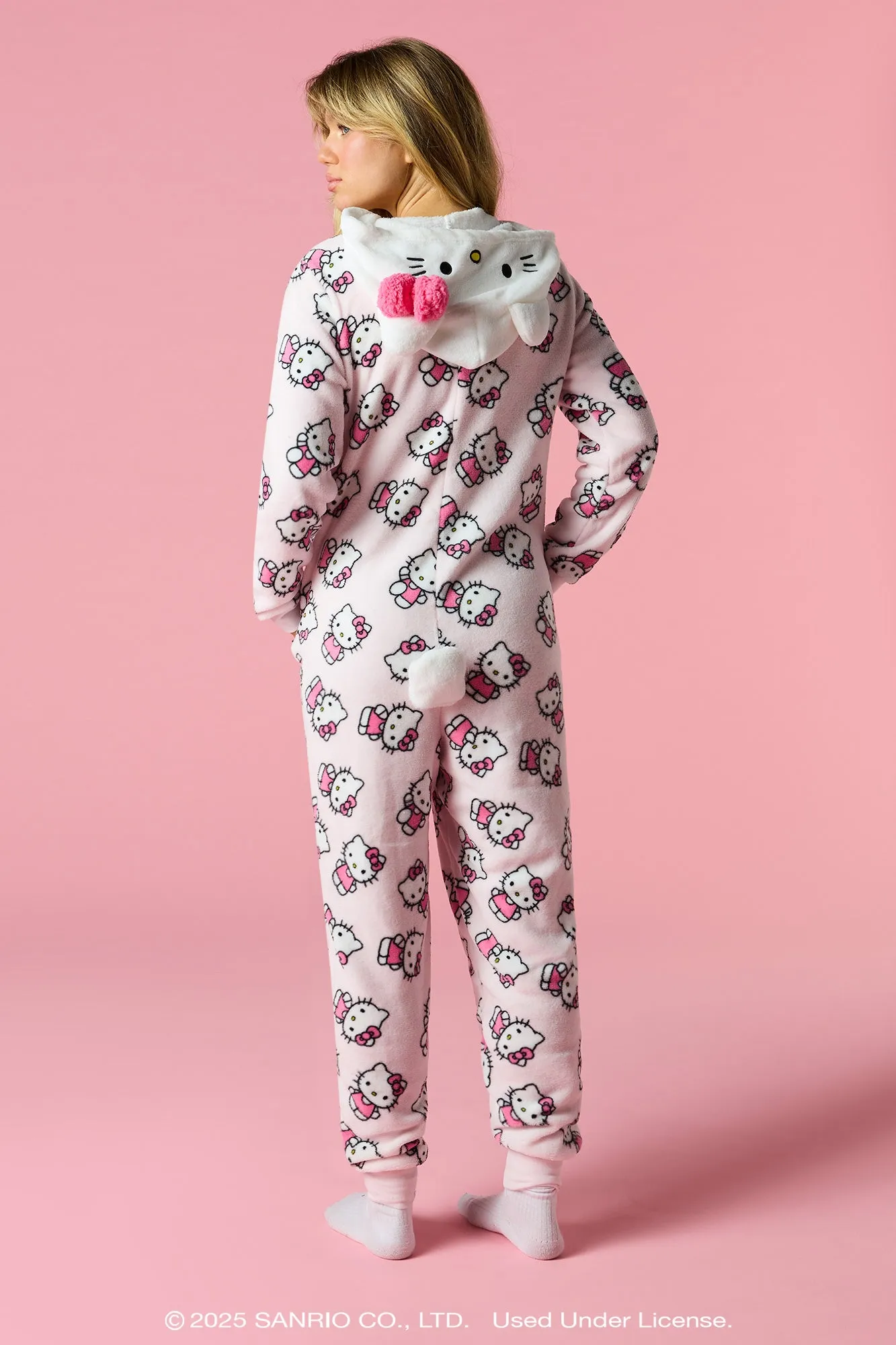 Hello Kitty® 3D Plush Onesie sold by Urban Planet product image thumbnail 4
