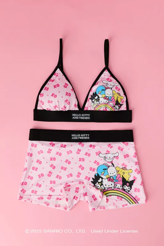 Hello Kitty® and Friends Triangle Bra & Boy Short 2 Piece Set sold by Urban Planet