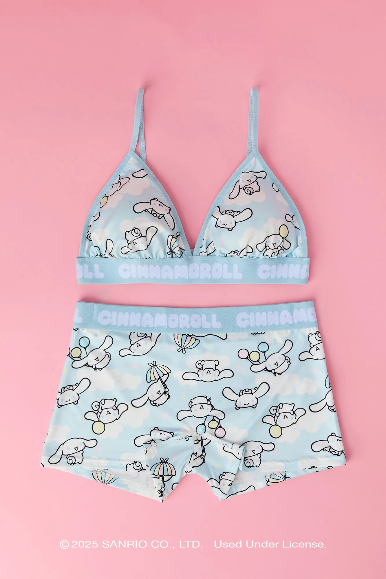 Cinnamoroll™ Triangle Bra & Boy Short 2 Piece Set sold by Urban Planet