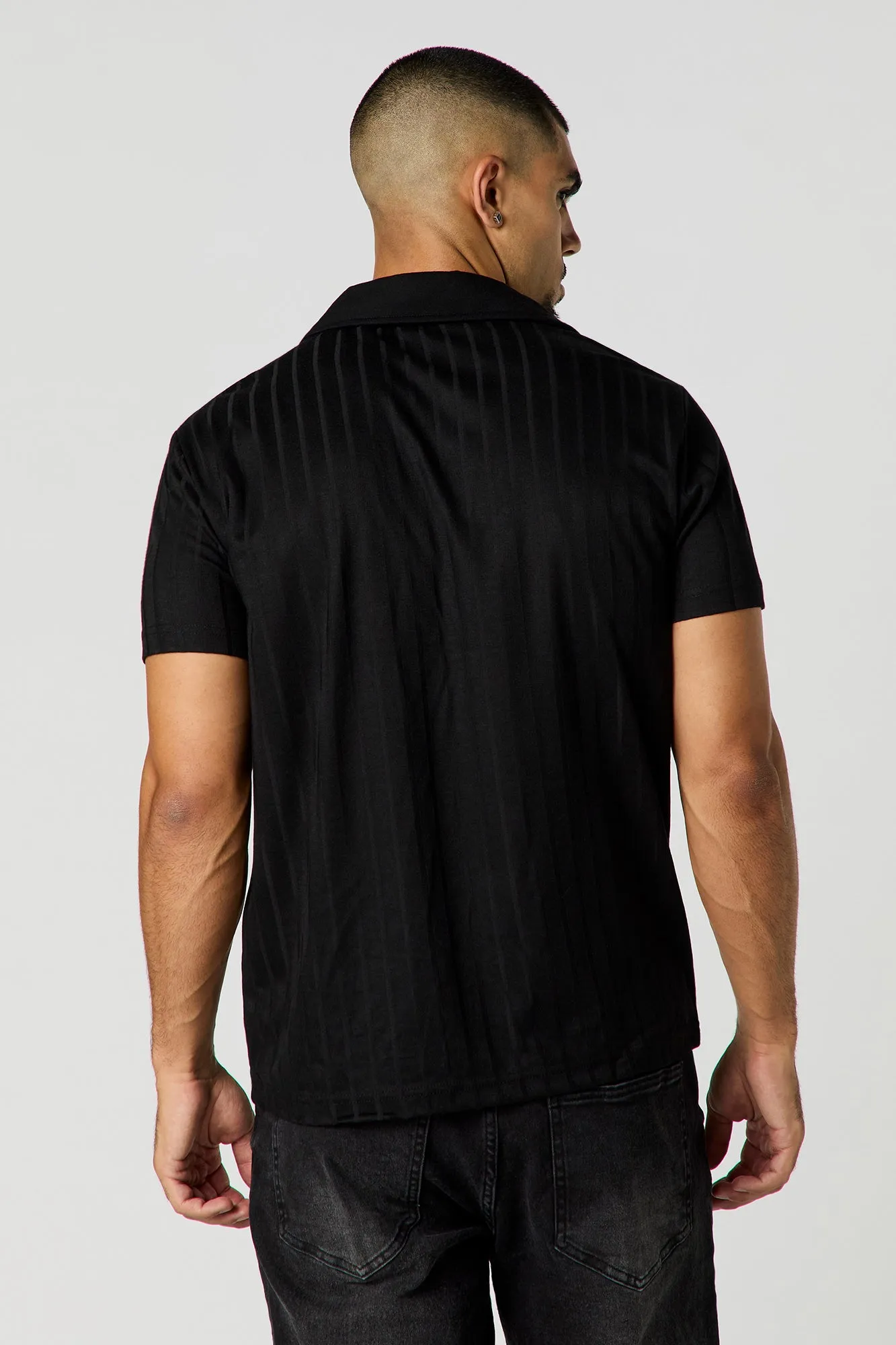 Ribbed Polo Short Sleeve Top sold by Urban Planet product image thumbnail 5