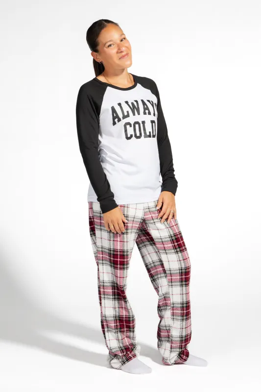 Womens Fammy Jammies Always Matching Pajama Set sold by Urban Planet