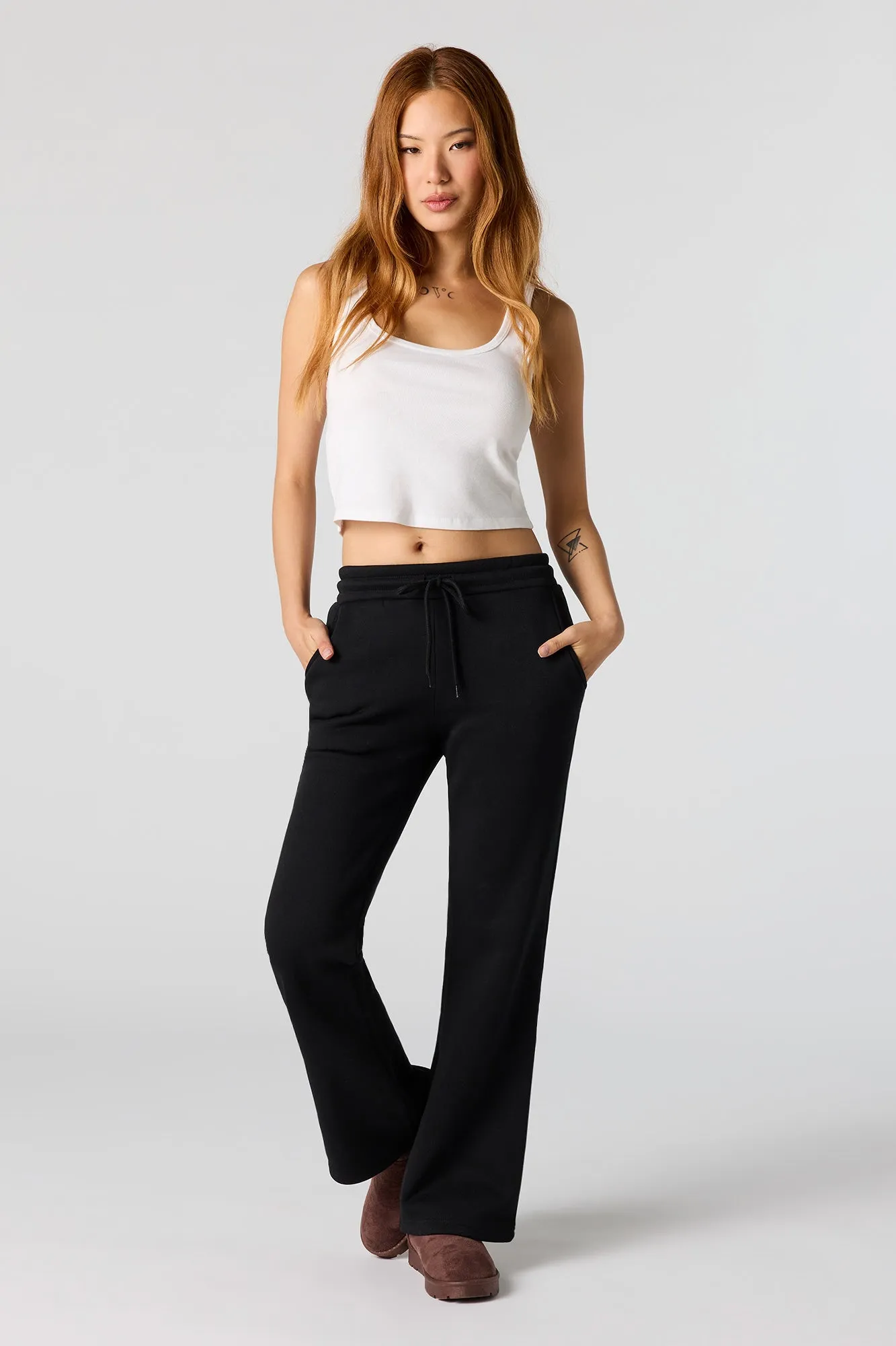 Bootcut Fleece Sweatpant sold by Urban Planet product image thumbnail 4