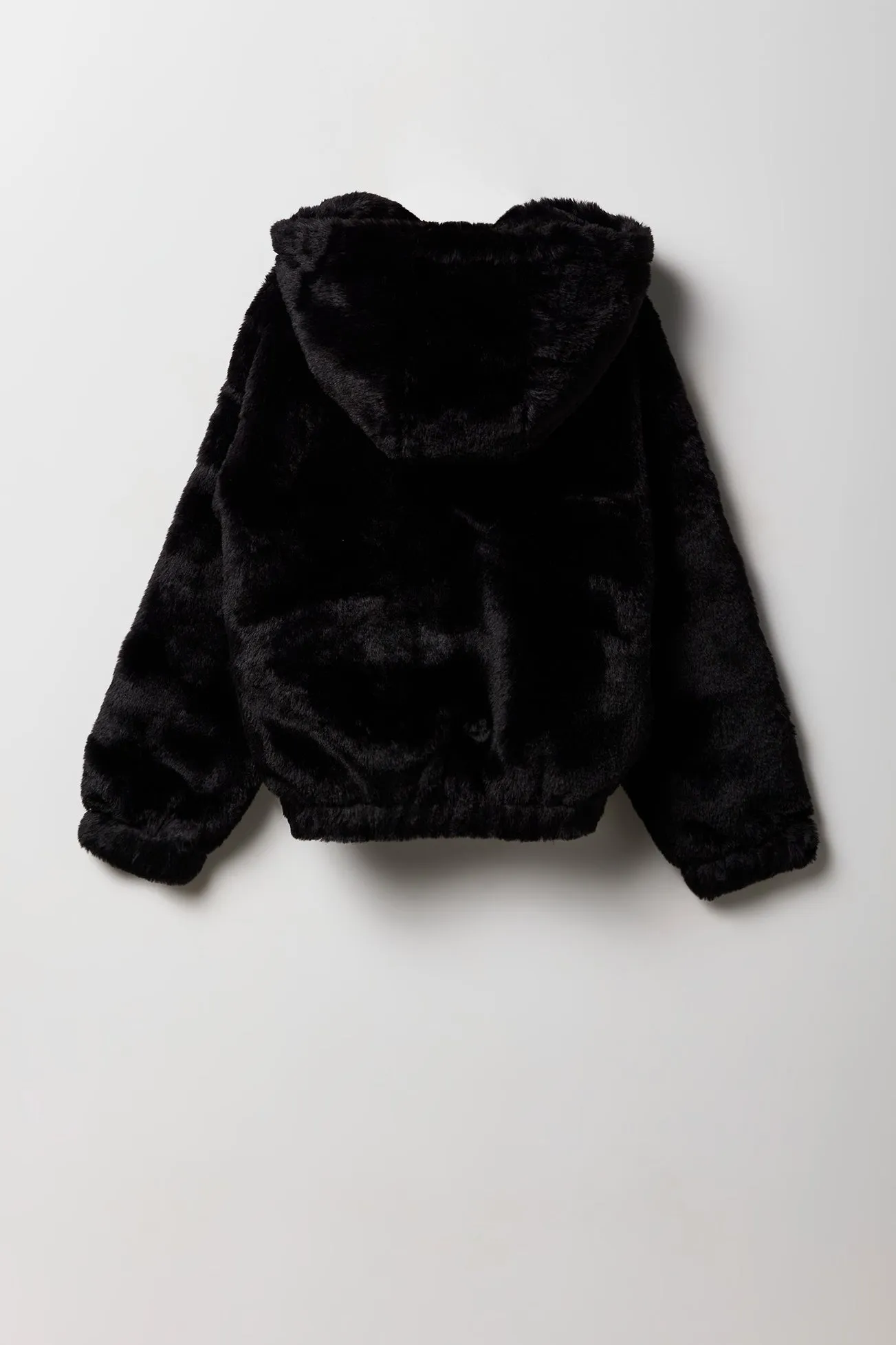 Girls Faux Fur Jacket with Hood sold by Urban Planet product image thumbnail 4