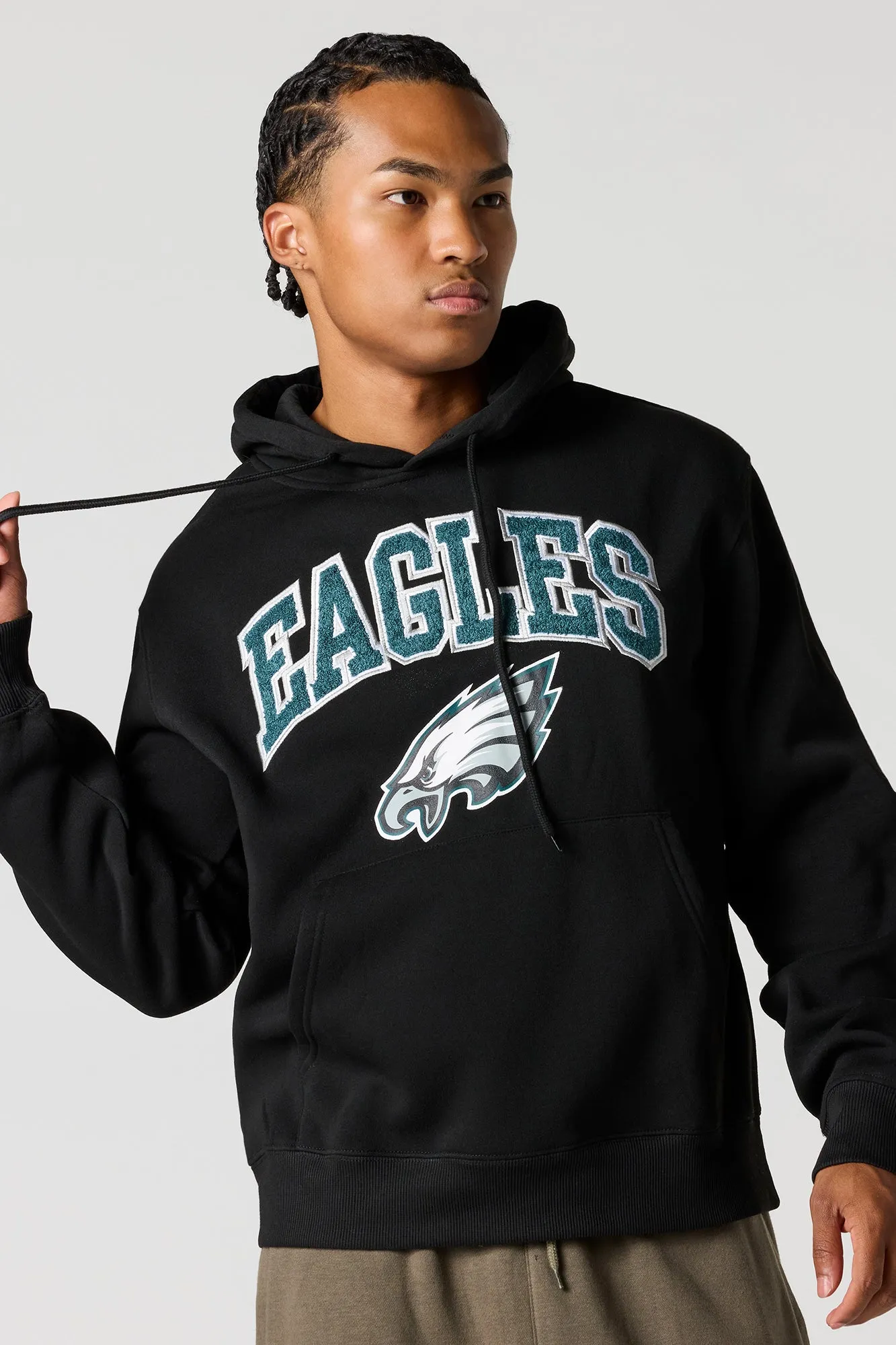 Philadelphia Eagles Chenille Embroidered Fleece Hoodie sold by Urban Planet