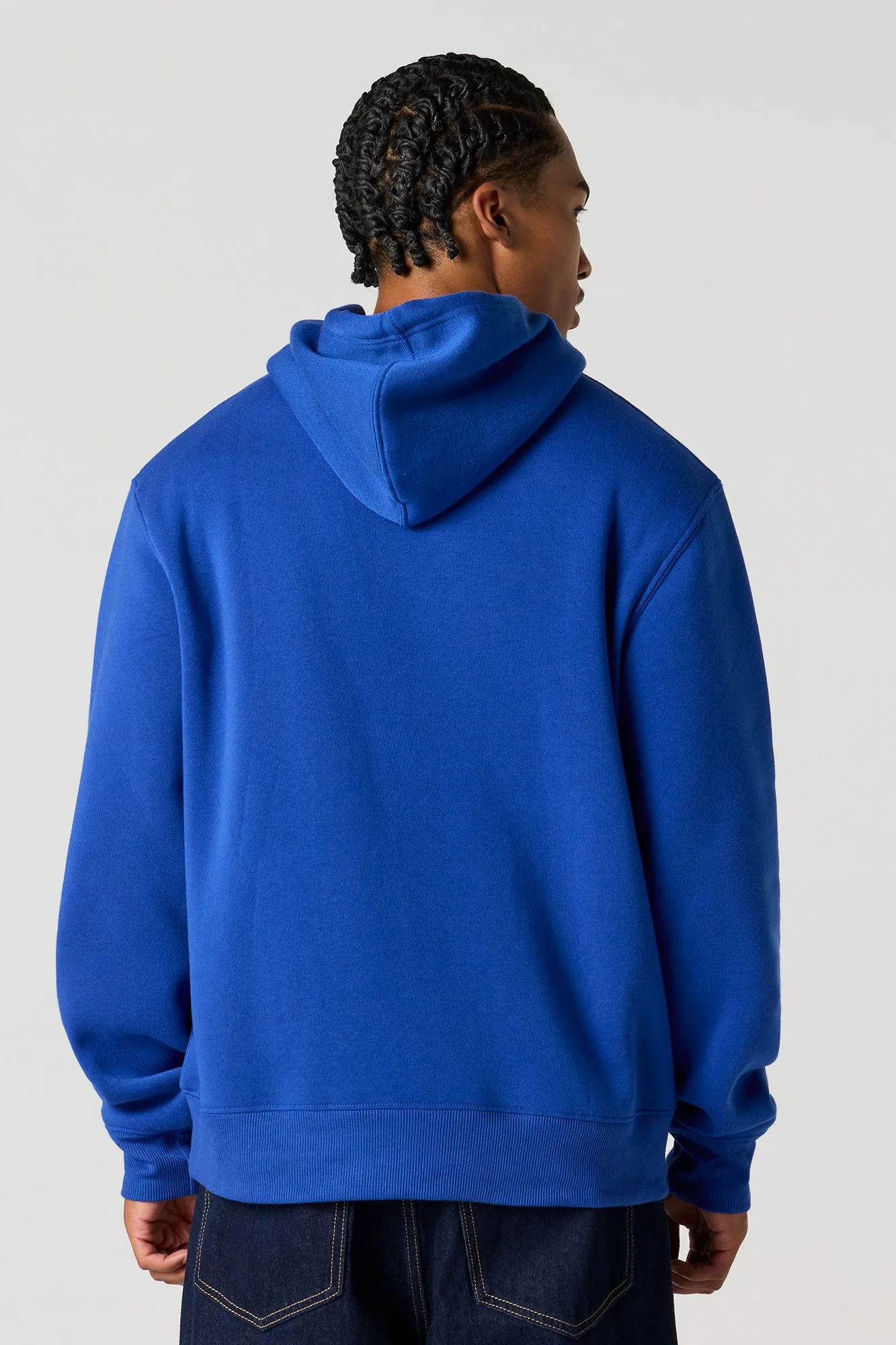 Buffalo Bills Chenille Embroidered Fleece Hoodie sold by Urban Planet product image thumbnail 2