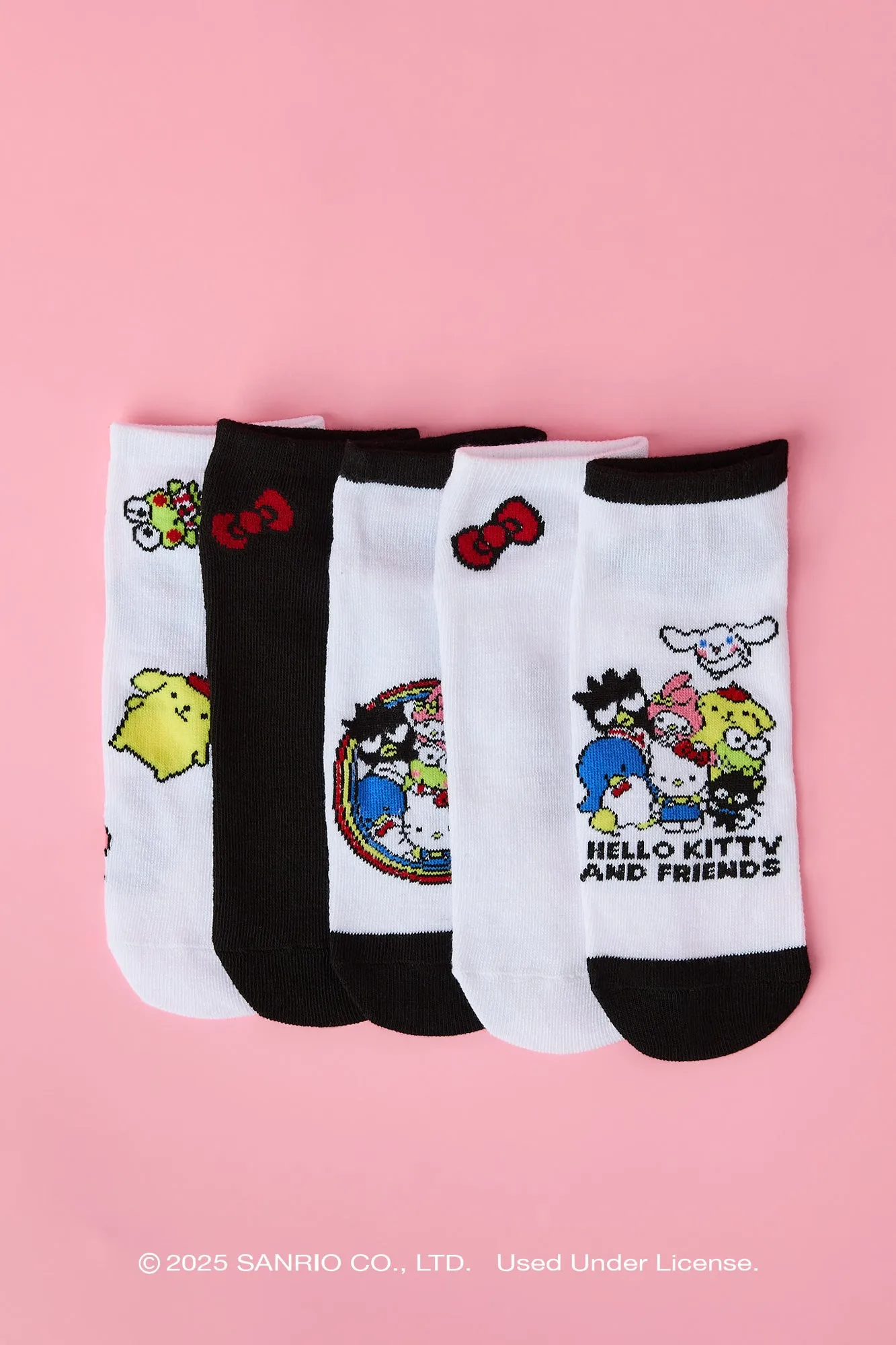 Hello Kitty® and Friends Ankle Socks (5 Pack) sold by Urban Planet