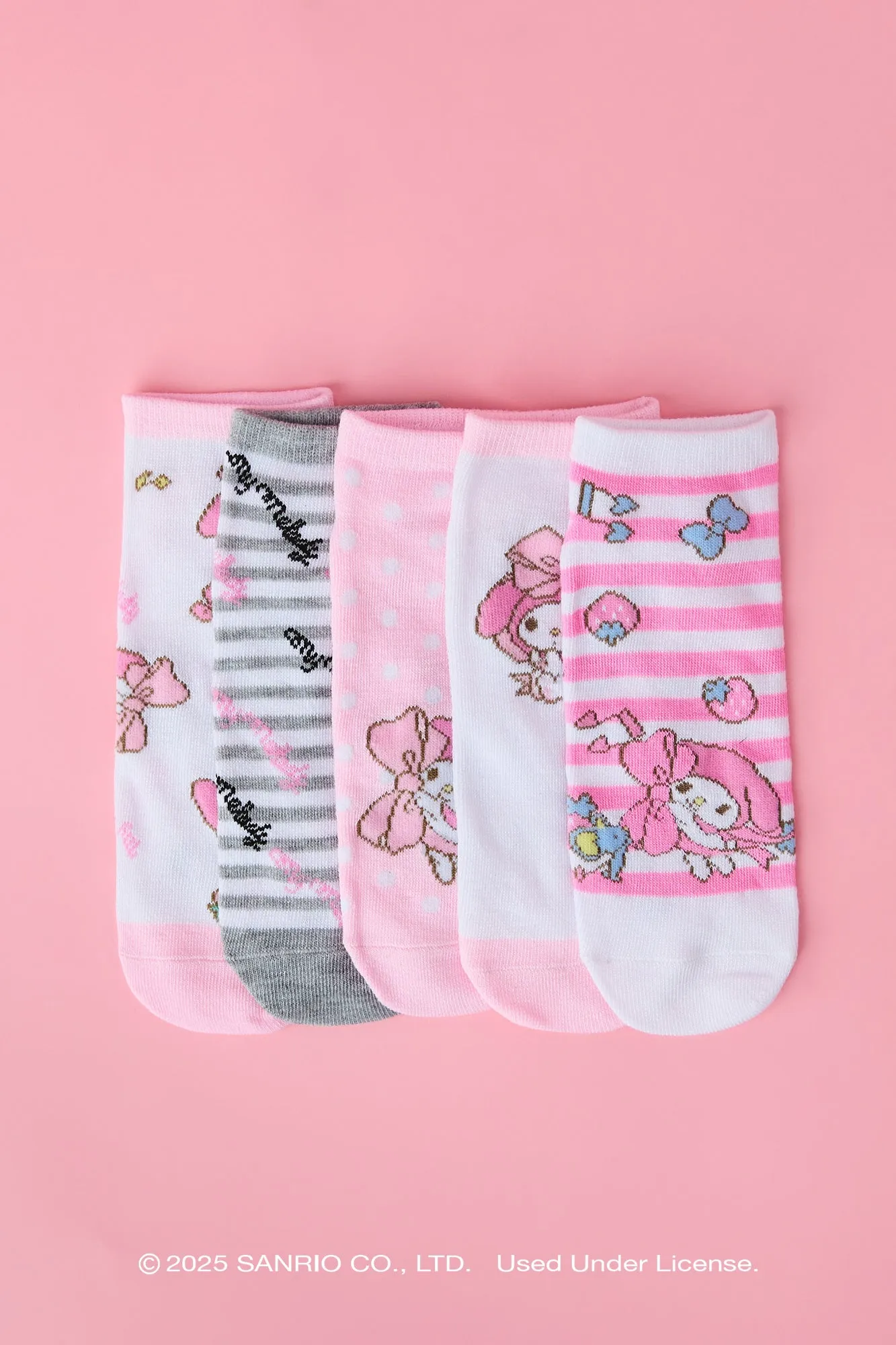 My Melody™ Ankle Socks (5 Pack) sold by Urban Planet