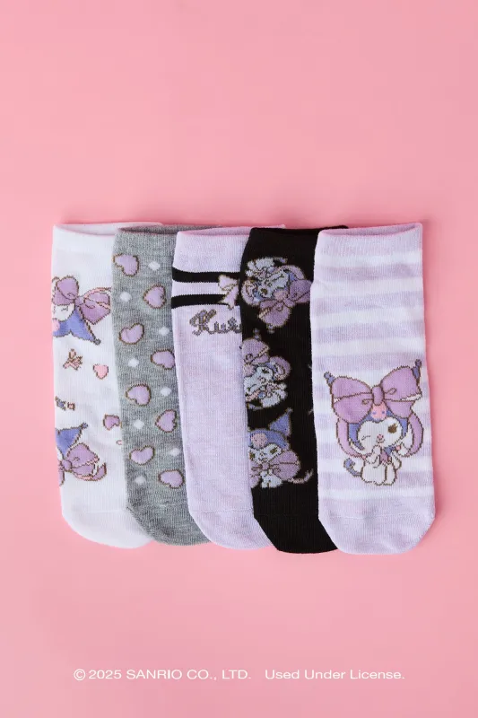 Kuromi™ Ankle Socks (5 Pack) sold by Urban Planet