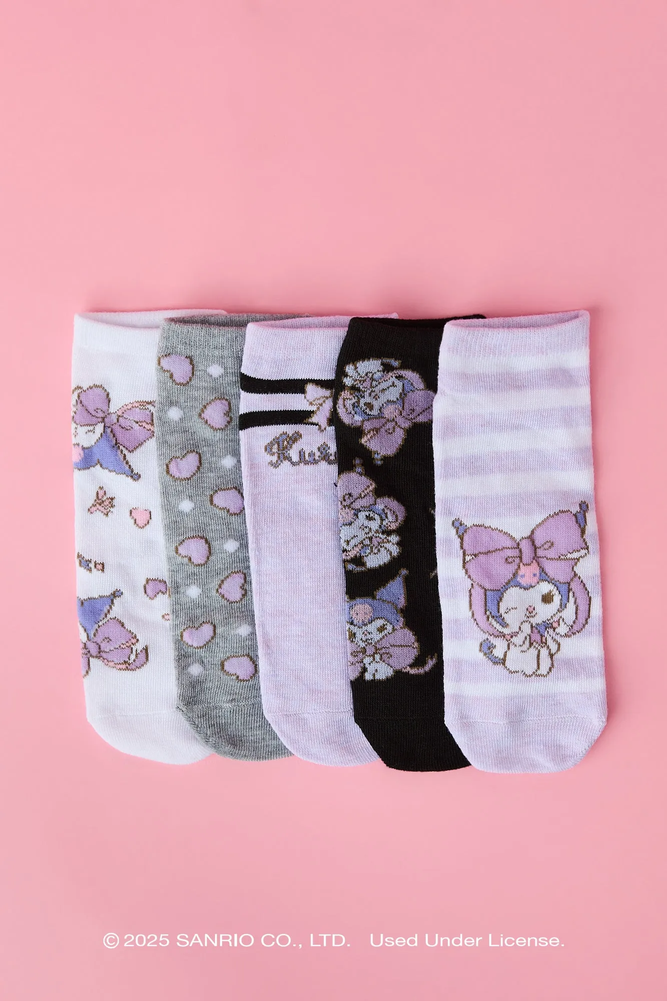 Kuromi™ Ankle Socks (5 Pack) sold by Urban Planet