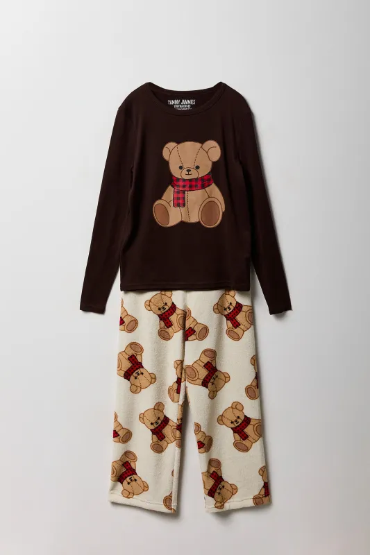 Ensemble Pyjamas de famille à imprimé Comfy Cubs pour enfant sold by Urban Planet