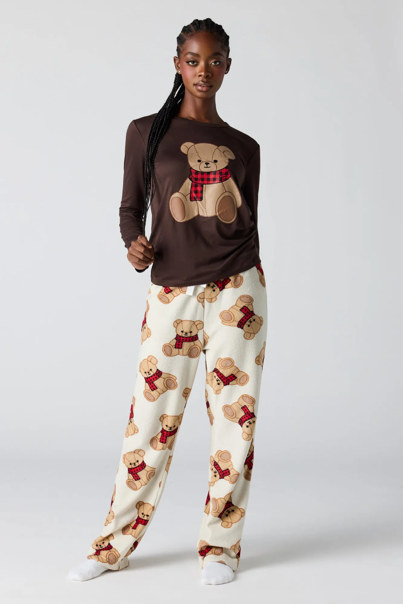 Ensemble Pyjamas de famille à imprimé Comfy Cubs pour femmes sold by Urban Planet