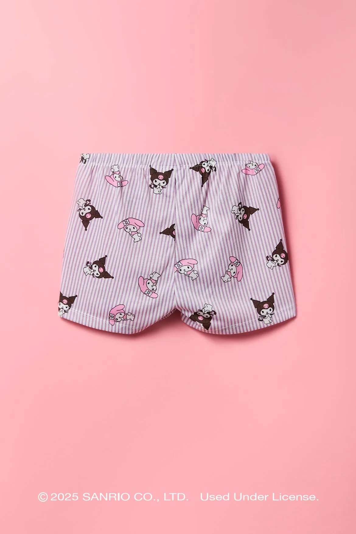 Kuromi™ & My Melody™ Girls Top & Short 2 Piece Pajama Set sold by Urban Planet product image thumbnail 5