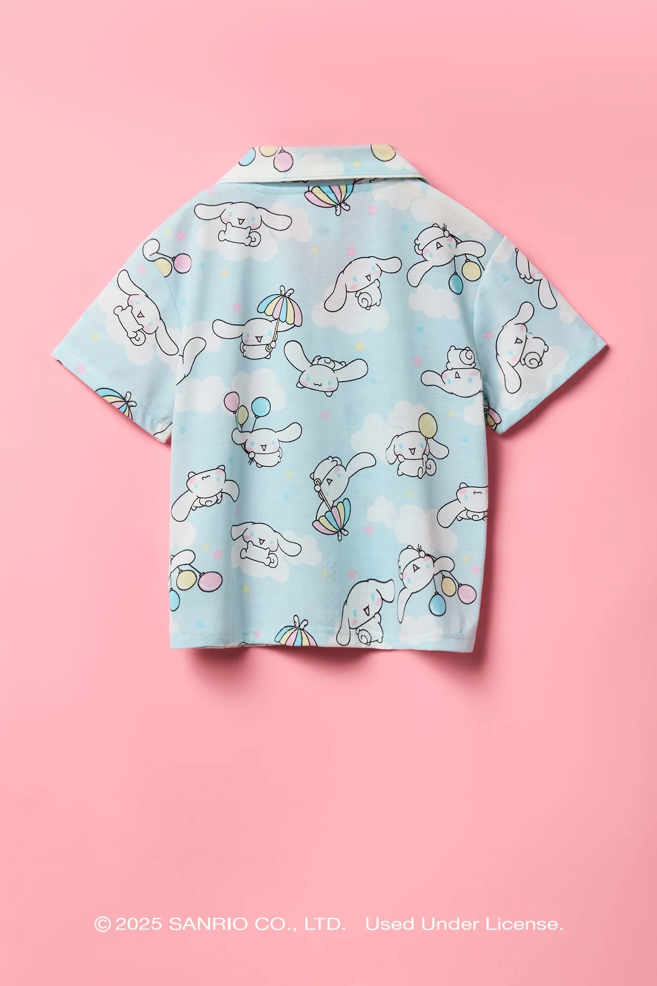 Cinnamoroll™ Girls Top & Short 2 Piece Pajama Set sold by Urban Planet product image thumbnail 3