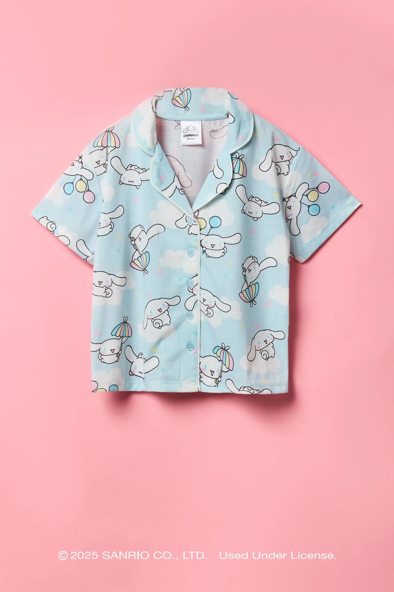 Cinnamoroll™ Girls Top & Short 2 Piece Pajama Set sold by Urban Planet product image thumbnail 2