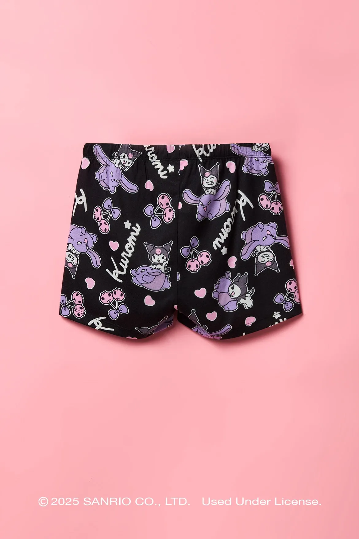 Kuromi™ Girls Top & Short 2 Piece Pajama Set sold by Urban Planet product image thumbnail 5