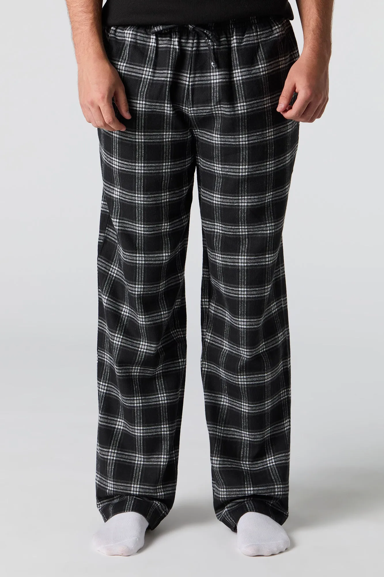 Plaid Flannel Pajama Pant sold by Urban Planet product image thumbnail 4