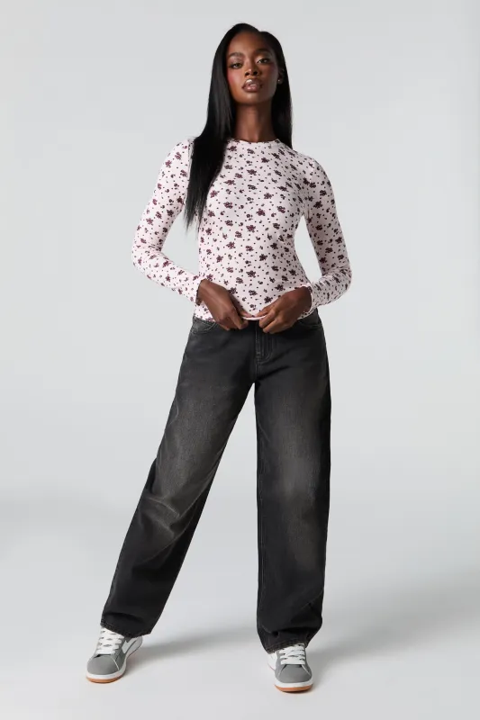 Low Rise Barrel Jean sold by Urban Planet