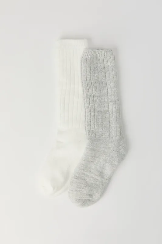 Slouchy Knit Socks (2 Pack) sold by Urban Planet