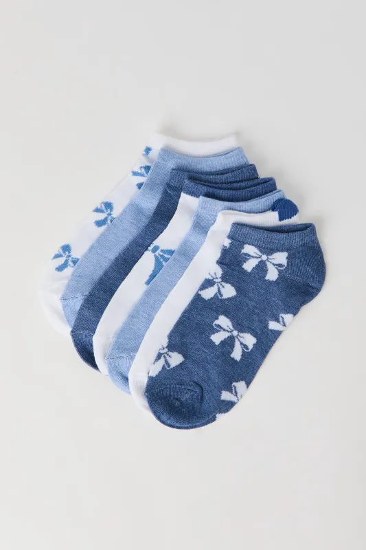 Bow Ankle Socks (7 Pack) sold by Urban Planet