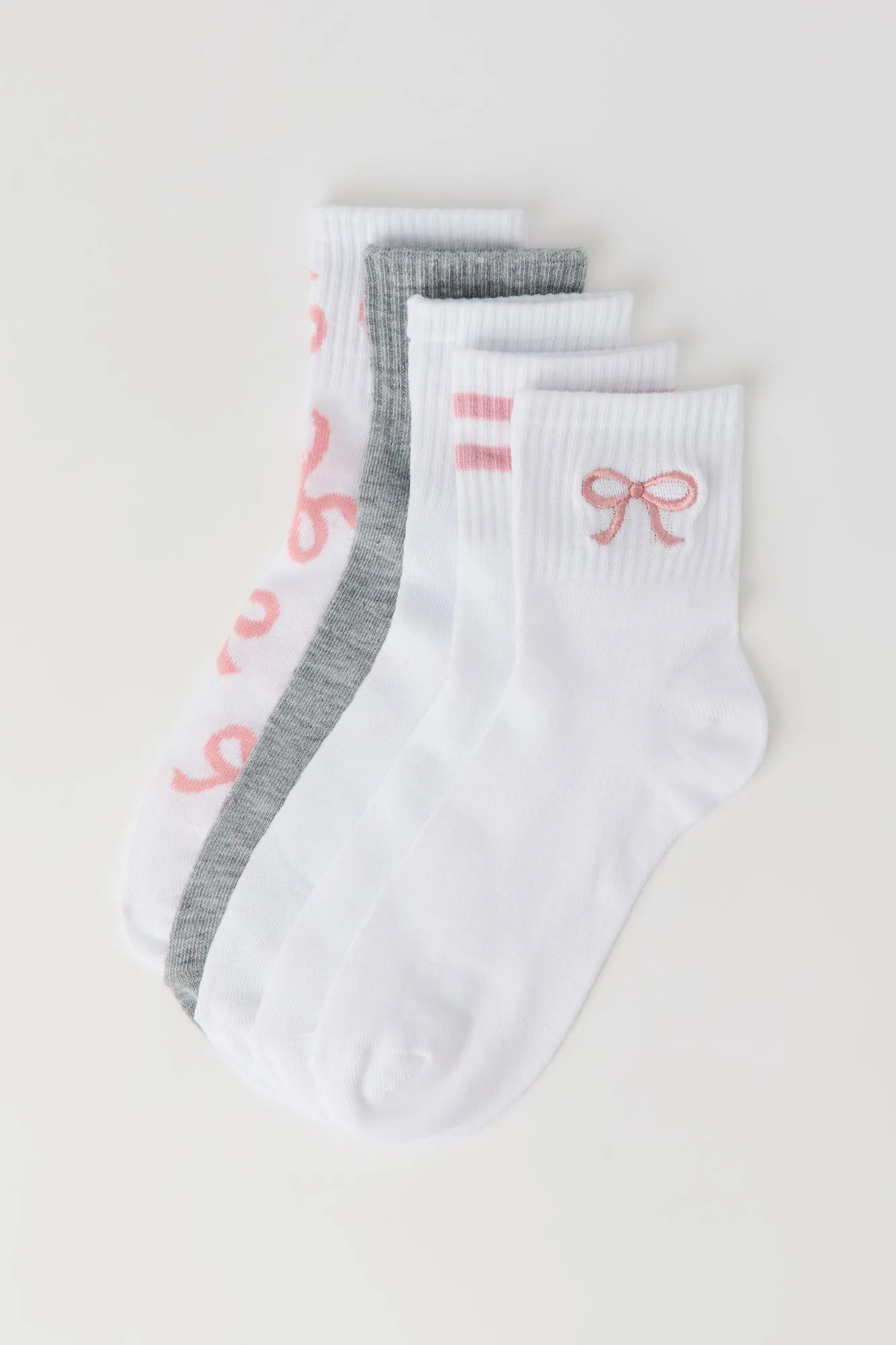 Embroidered Socks (5 Pack) sold by Urban Planet