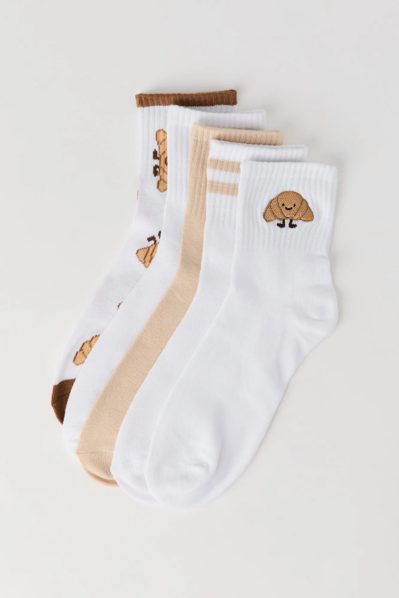 Embroidered Socks (5 Pack) sold by Urban Planet product image thumbnail 2