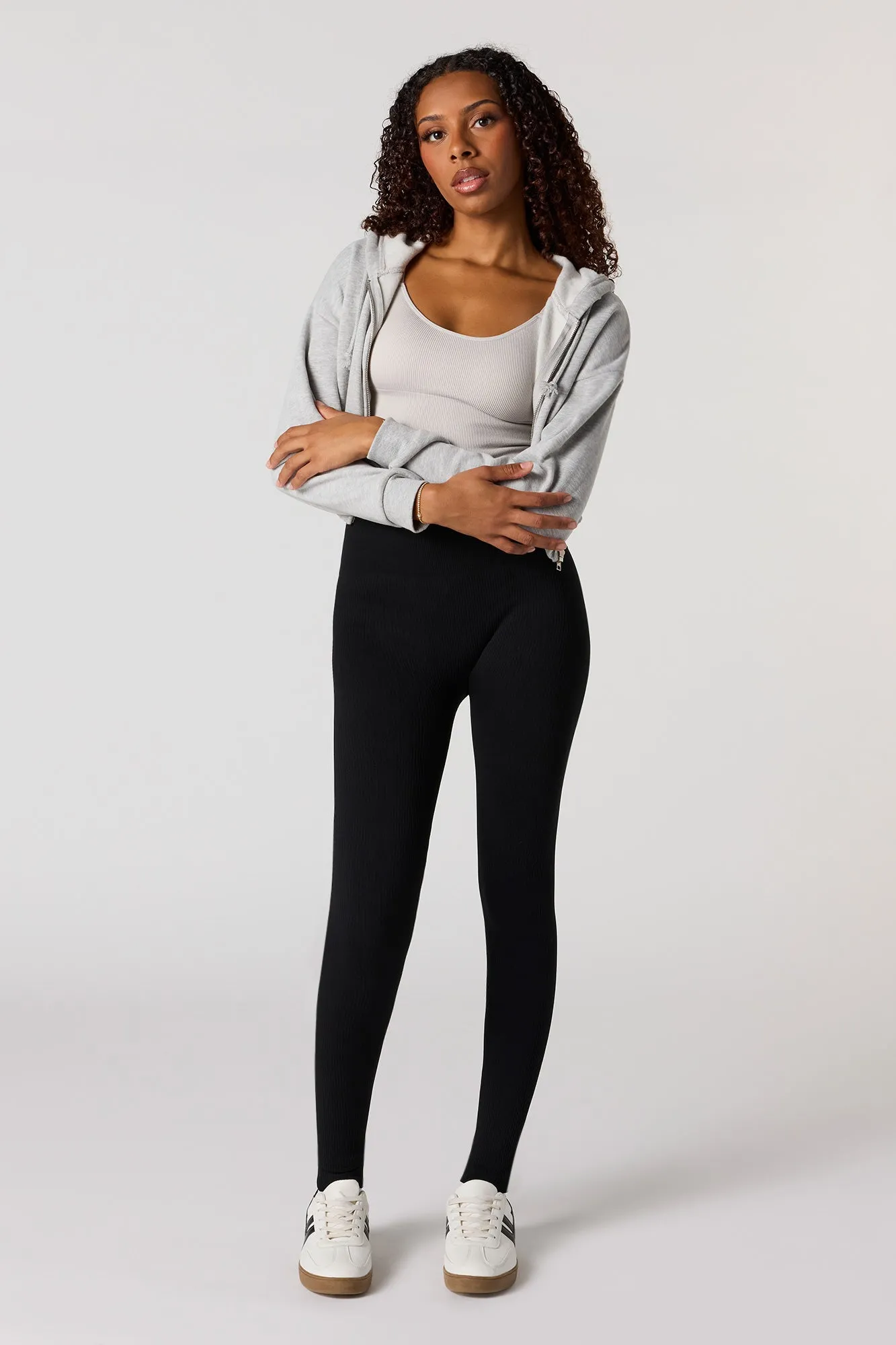 Ribbed Legging sold by Urban Planet product image thumbnail 4