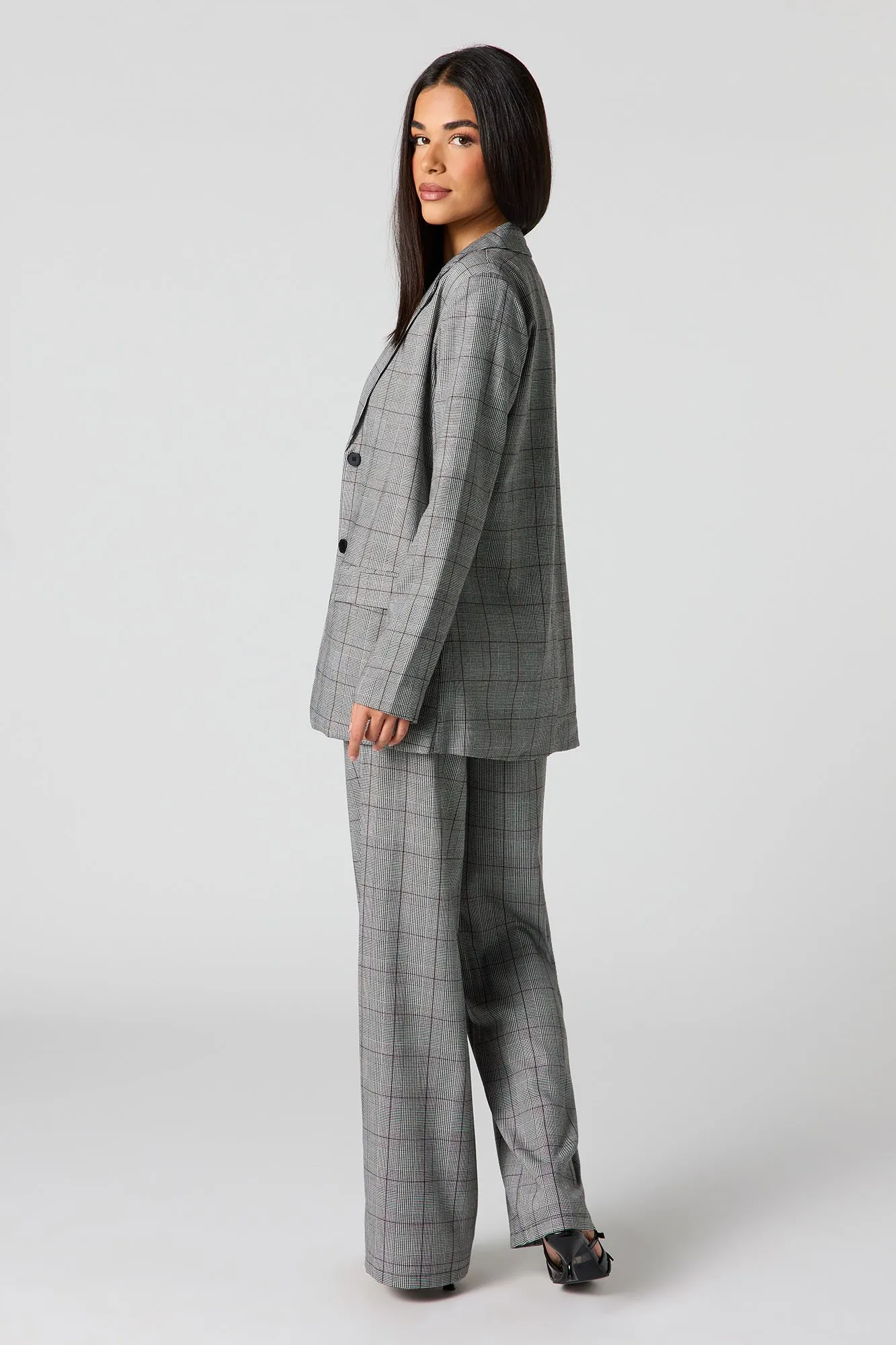 Drawstring Wide Leg Dress Pant sold by Urban Planet product image thumbnail 3