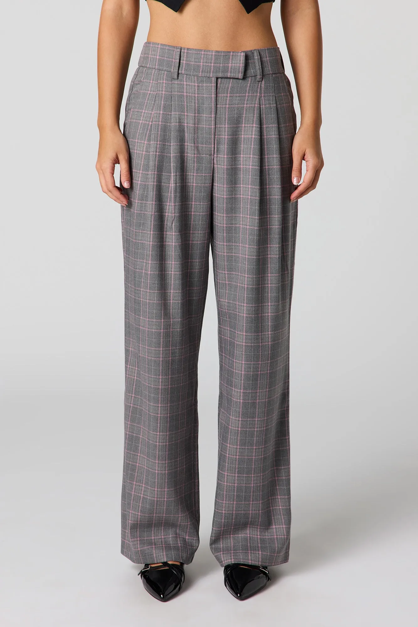 Pleated Wide Leg Dress Pant sold by Urban Planet product image thumbnail 2