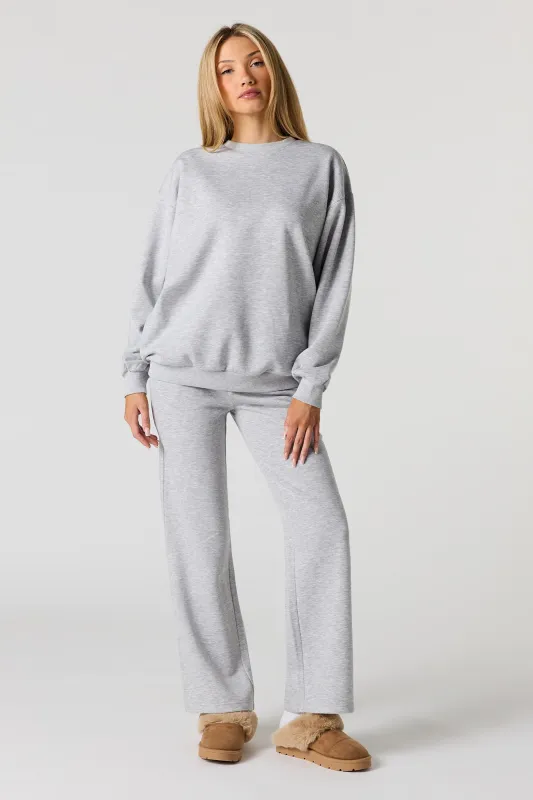 Fleece Straight Leg Jogger sold by Urban Planet