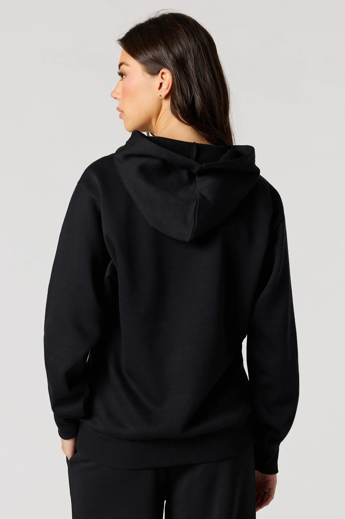 Fleece Oversized Hoodie sold by Urban Planet product image thumbnail 5