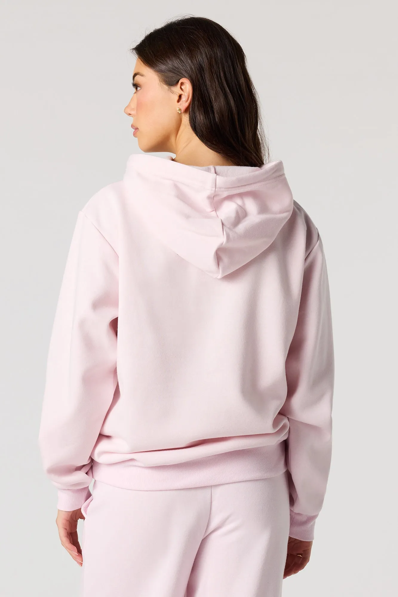 Fleece Oversized Hoodie sold by Urban Planet product image thumbnail 2