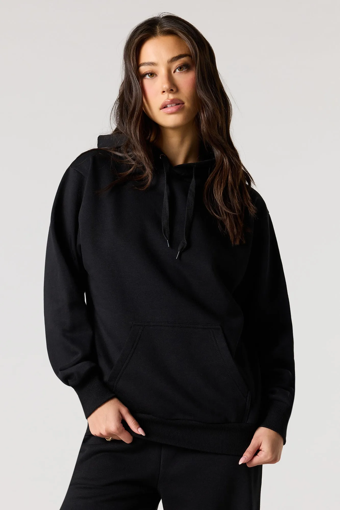 Fleece Oversized Hoodie sold by Urban Planet product image thumbnail 4