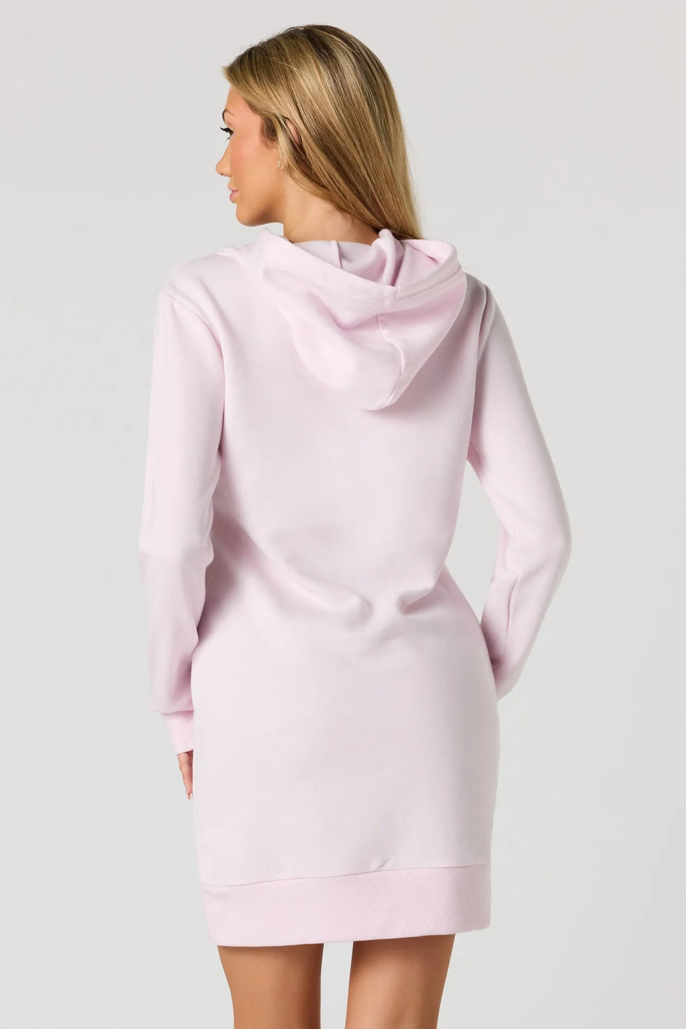 Fleece Hoodie Mini Dress sold by Urban Planet product image thumbnail 2