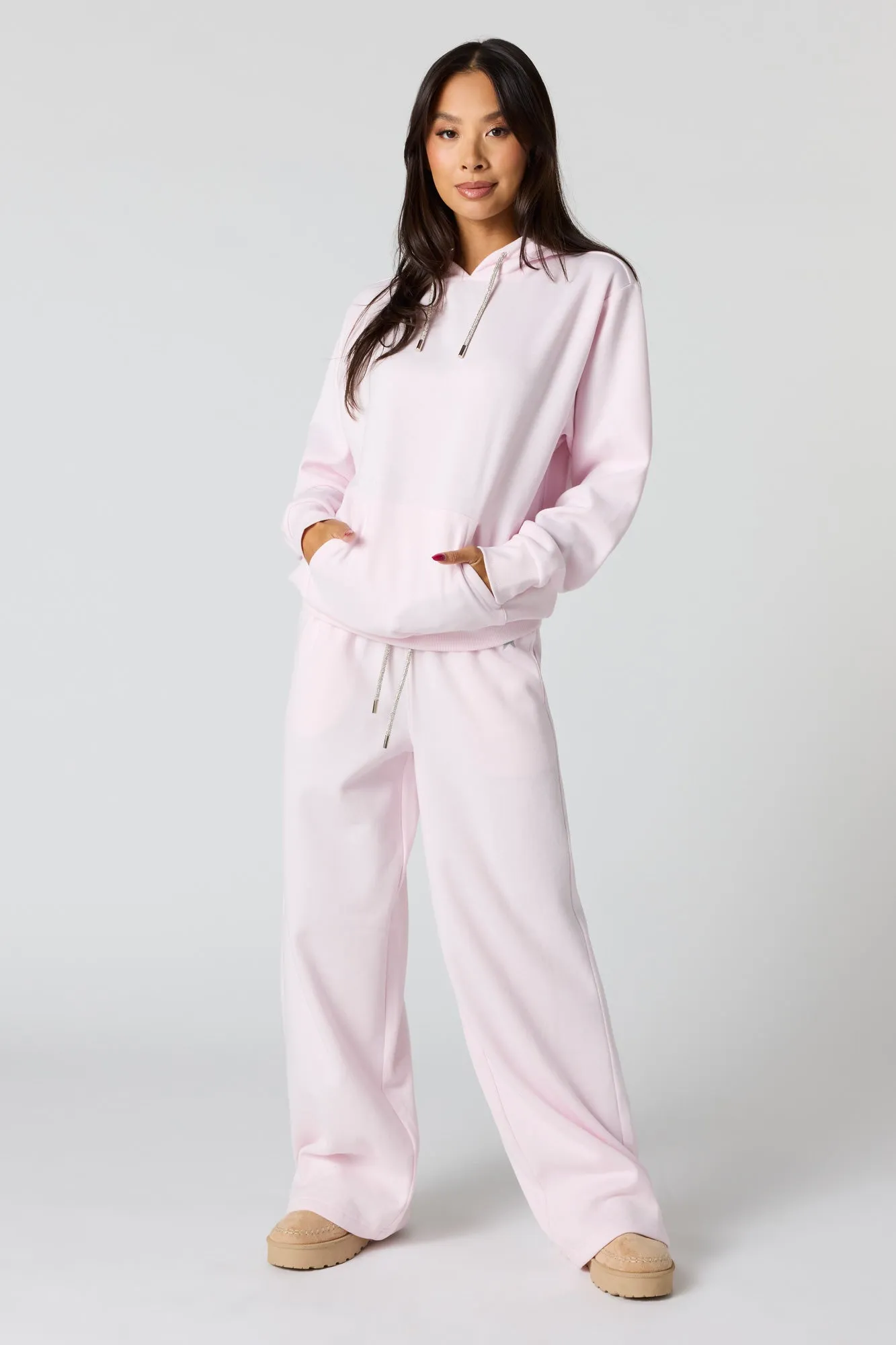 Oversized Star Graphic Fleece Hoodie sold by Urban Planet product image thumbnail 3