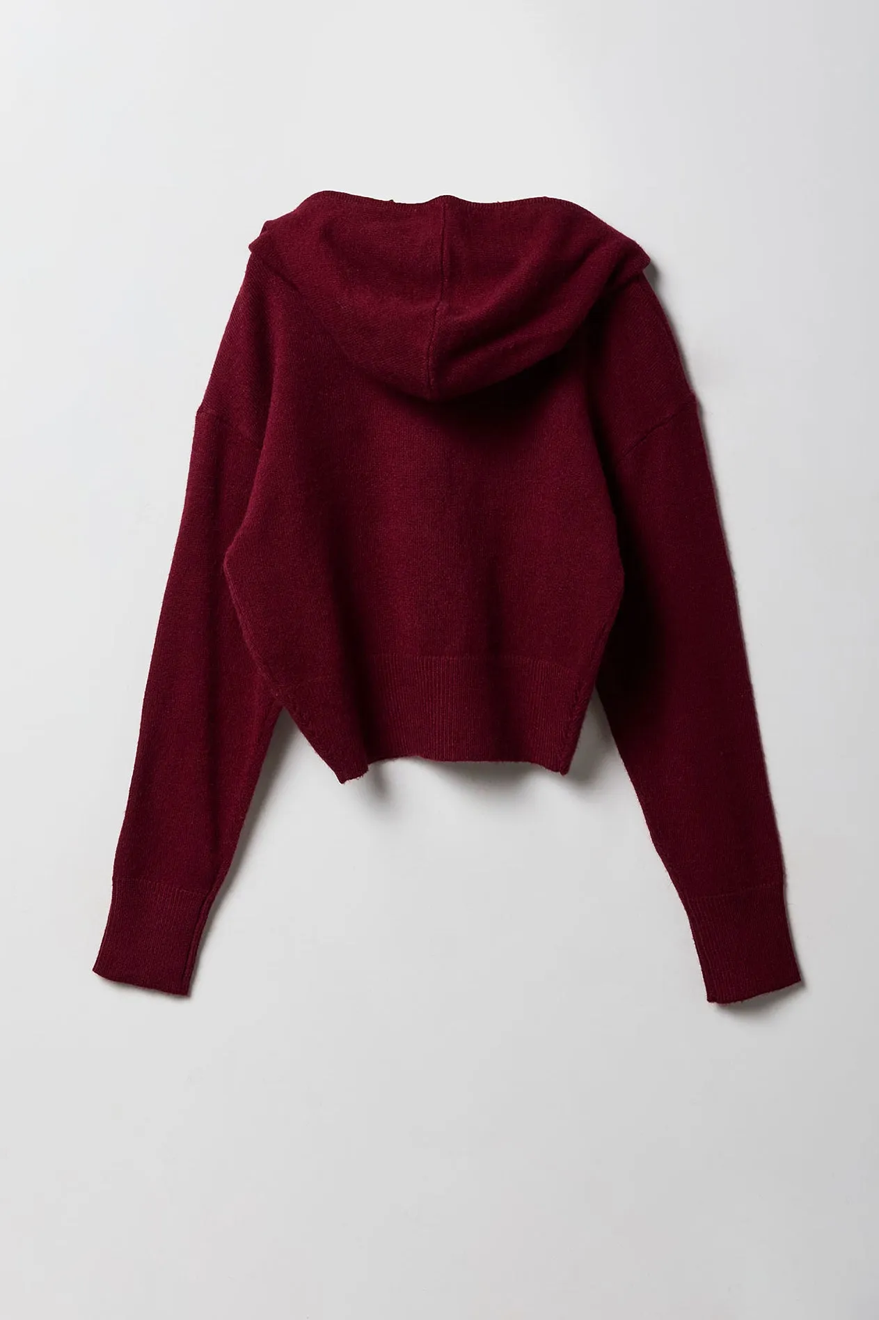 Girls Embroidered Zip-Up Sweater Hoodie sold by Urban Planet product image thumbnail 2
