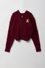 Girls Embroidered Zip-Up Sweater Hoodie sold by Urban Planet