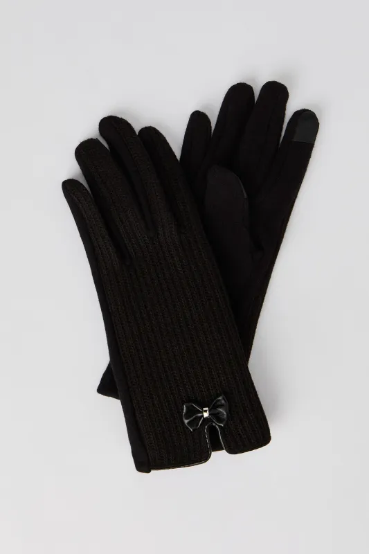 Mini Bow Touch Screen Gloves sold by Urban Planet