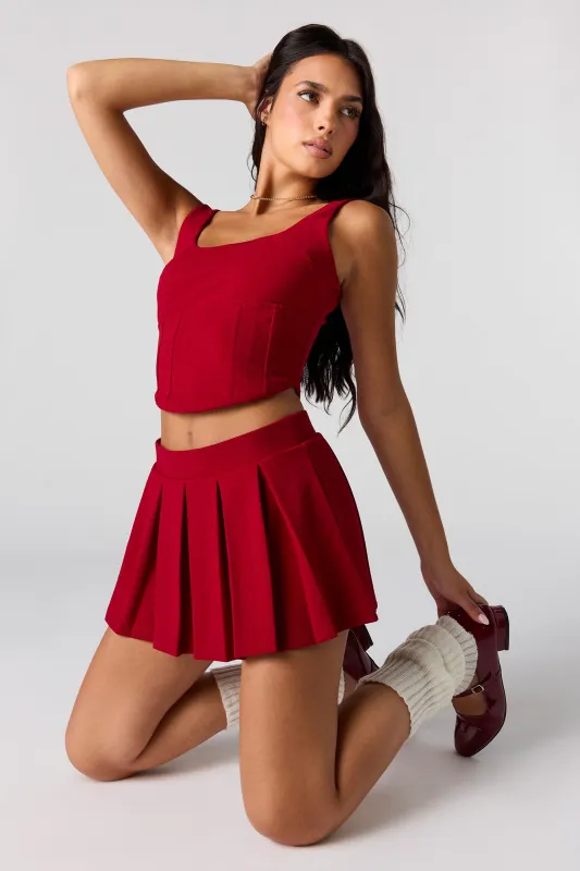 Pleated Mini Skort sold by Urban Planet
