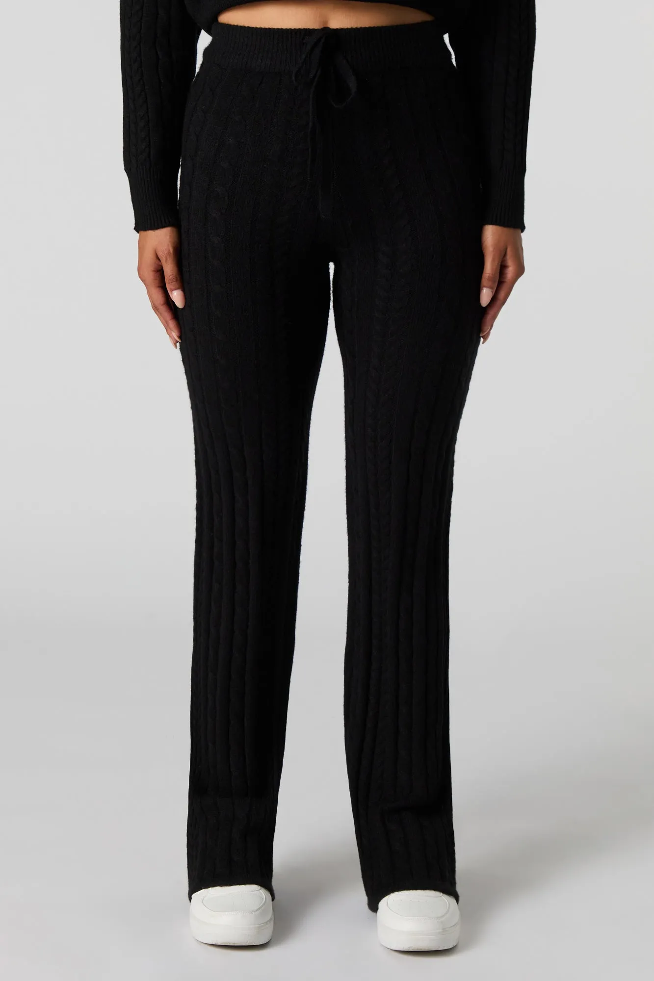 Cable Knit Wide Leg Pant sold by Urban Planet product image thumbnail 5