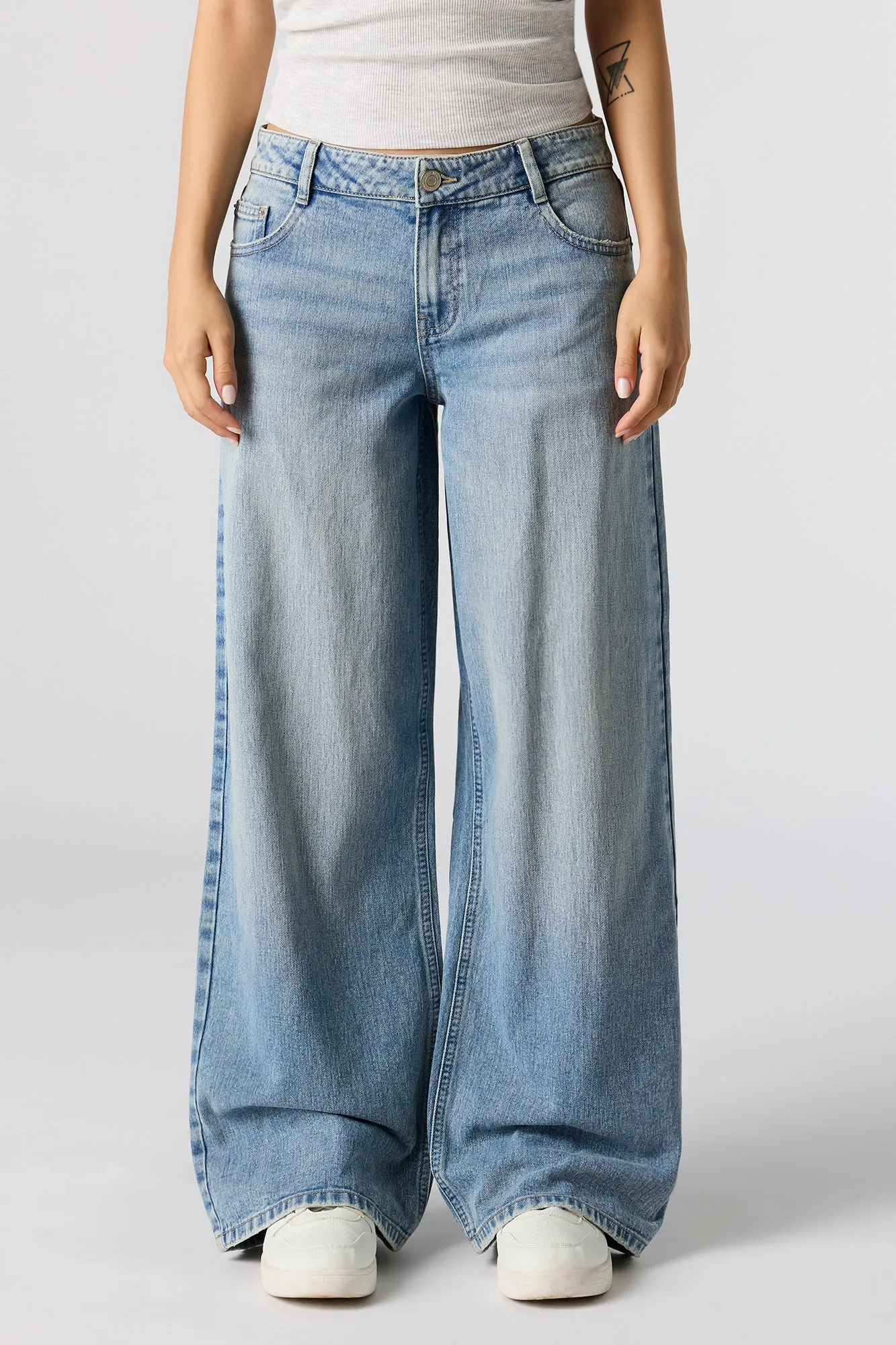 Low Rise Baggy Medium Jean sold by Urban Planet product image thumbnail 2