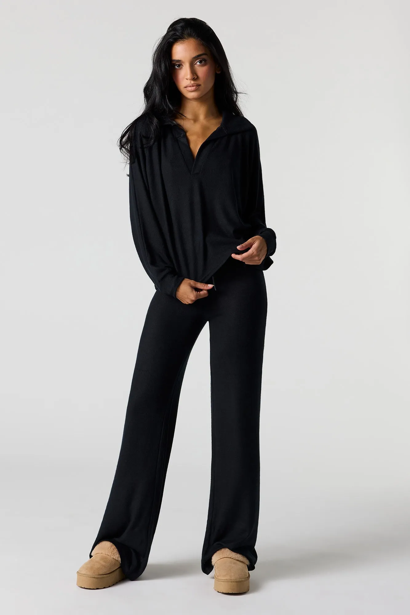 Wide Leg Drawstring Pant sold by Urban Planet product image thumbnail 4