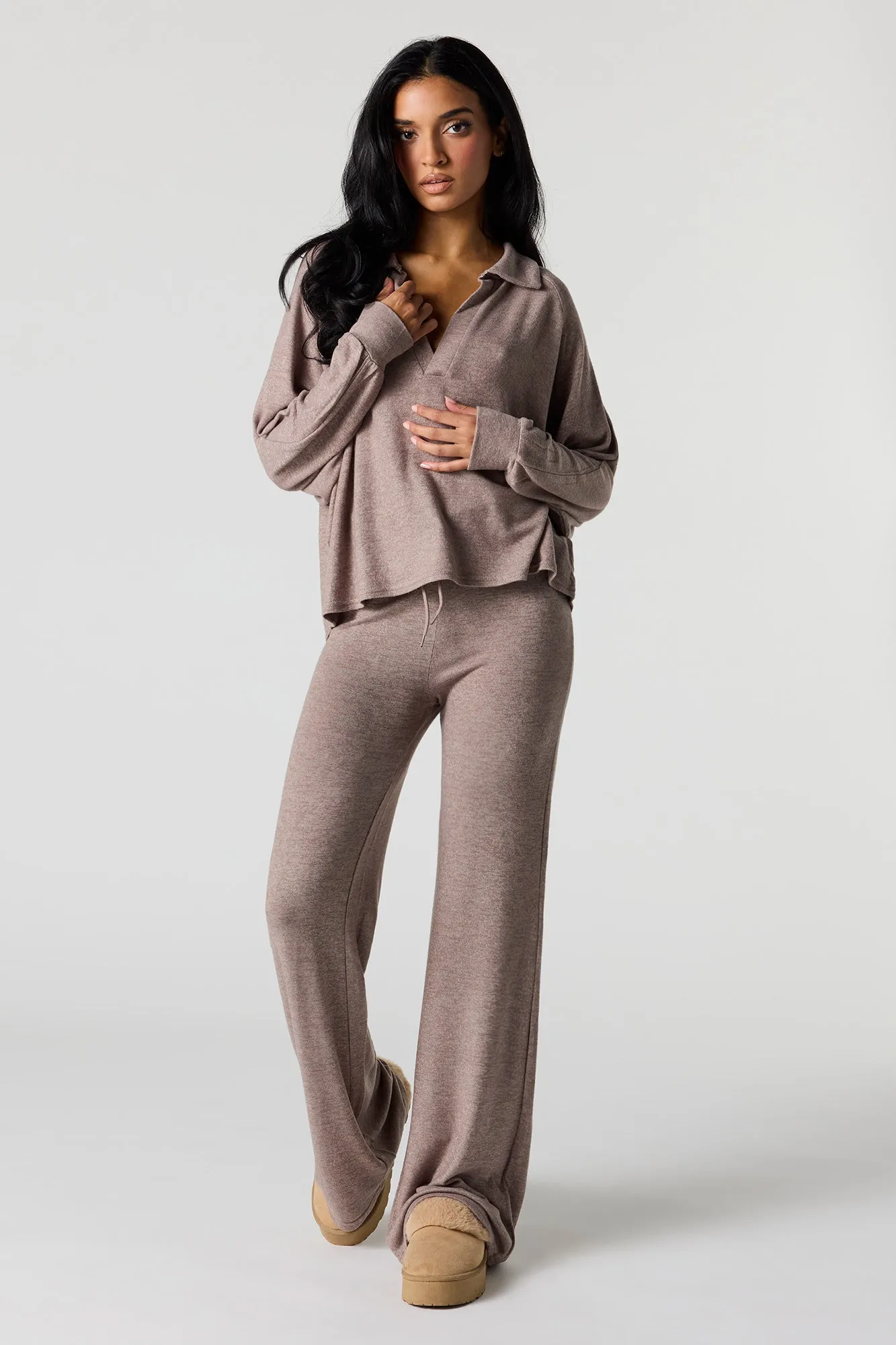 Wide Leg Drawstring Pant sold by Urban Planet