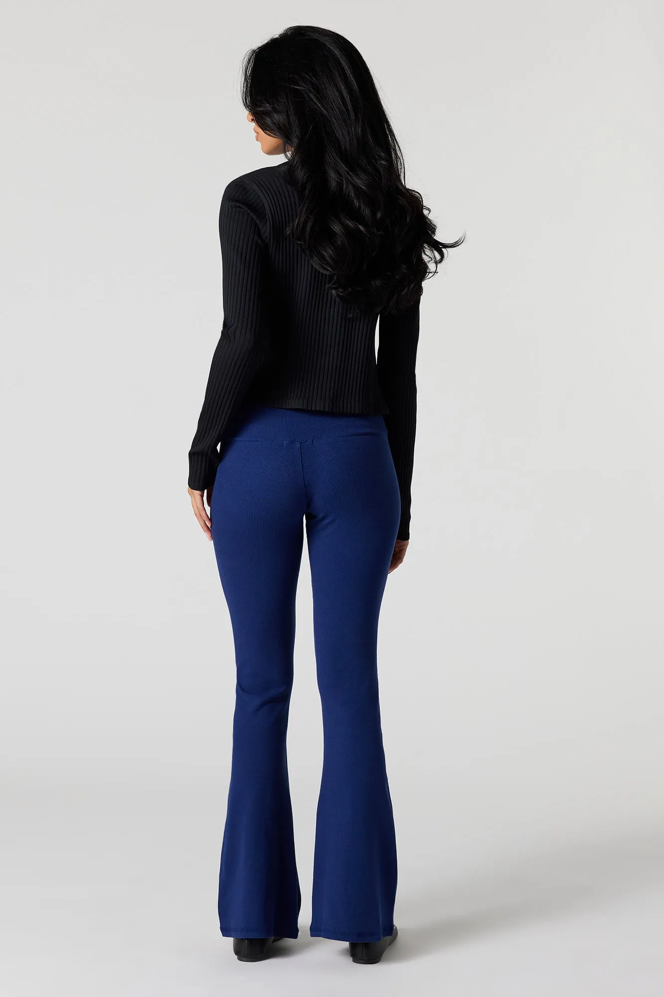 Active Ribbed Flare Pant sold by Urban Planet product image thumbnail 3