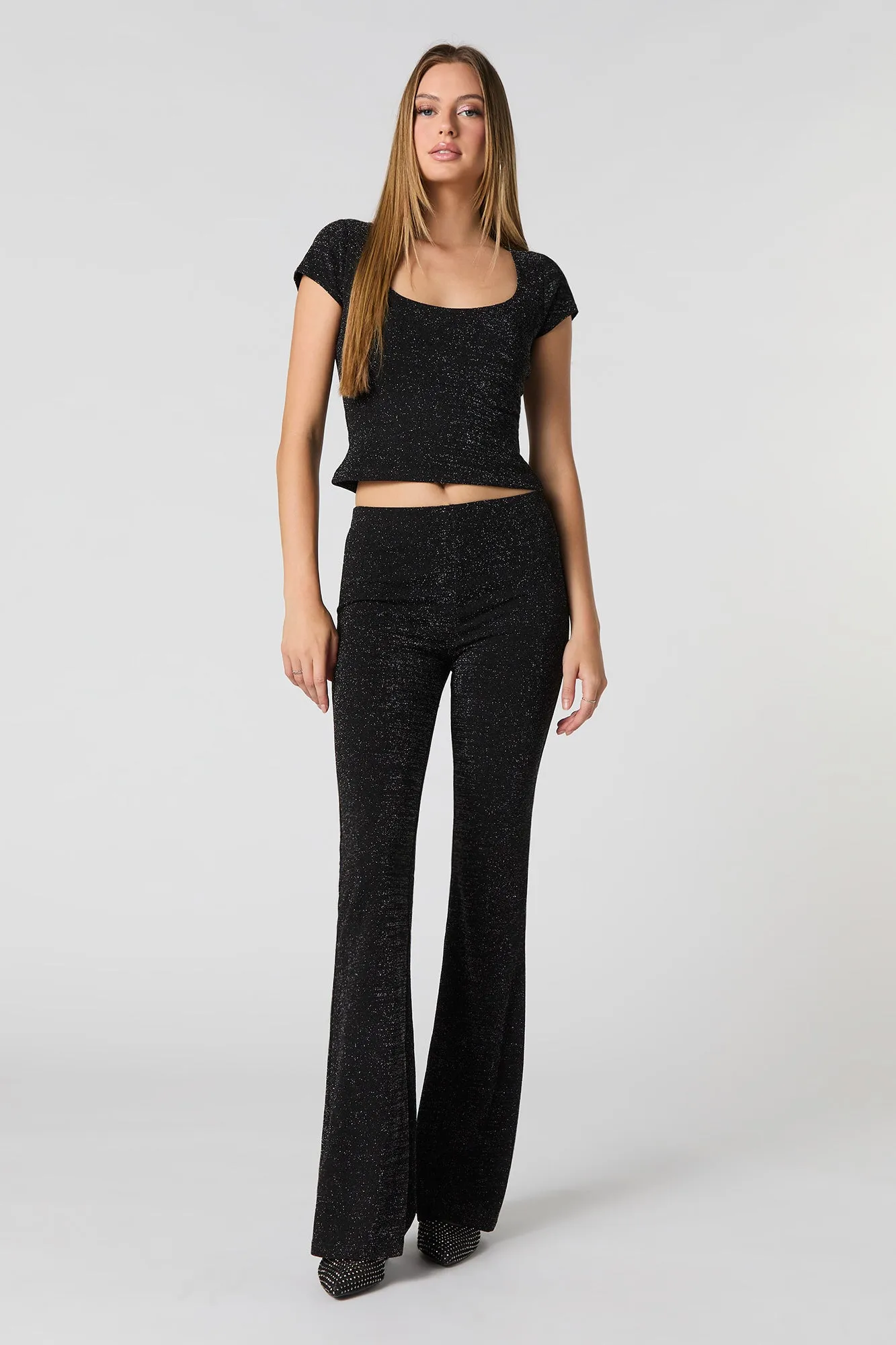 Sparkle Flare Pant sold by Urban Planet product image thumbnail 4