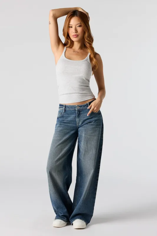 Low Rise Baggy Vintage Dark Jean sold by Urban Planet