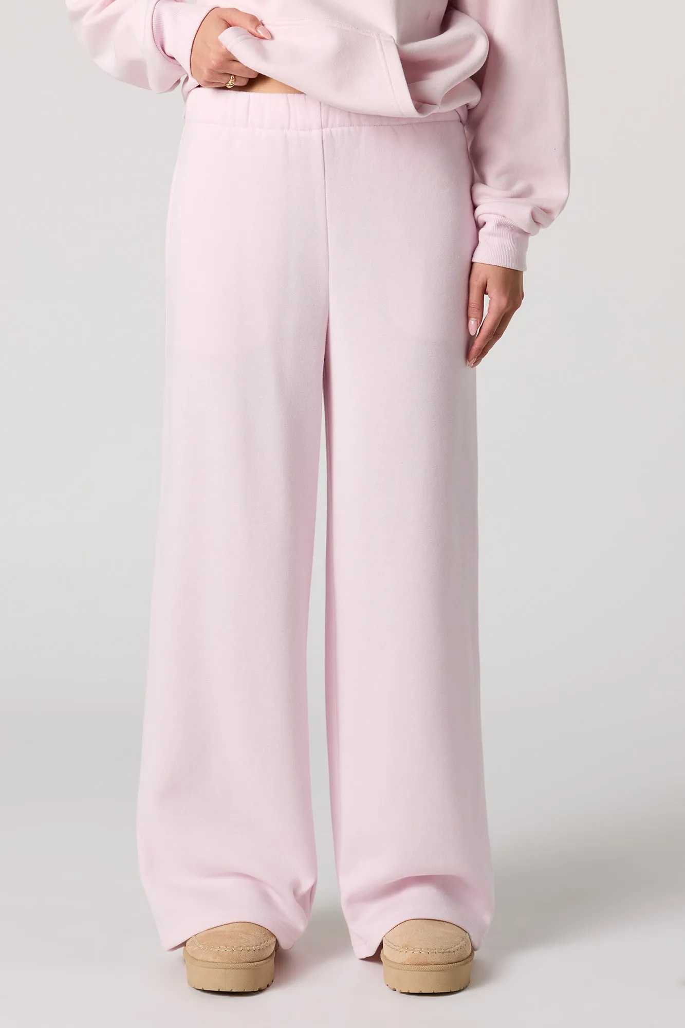 Wide Leg Fleece Sweatpant sold by Urban Planet product image thumbnail 2