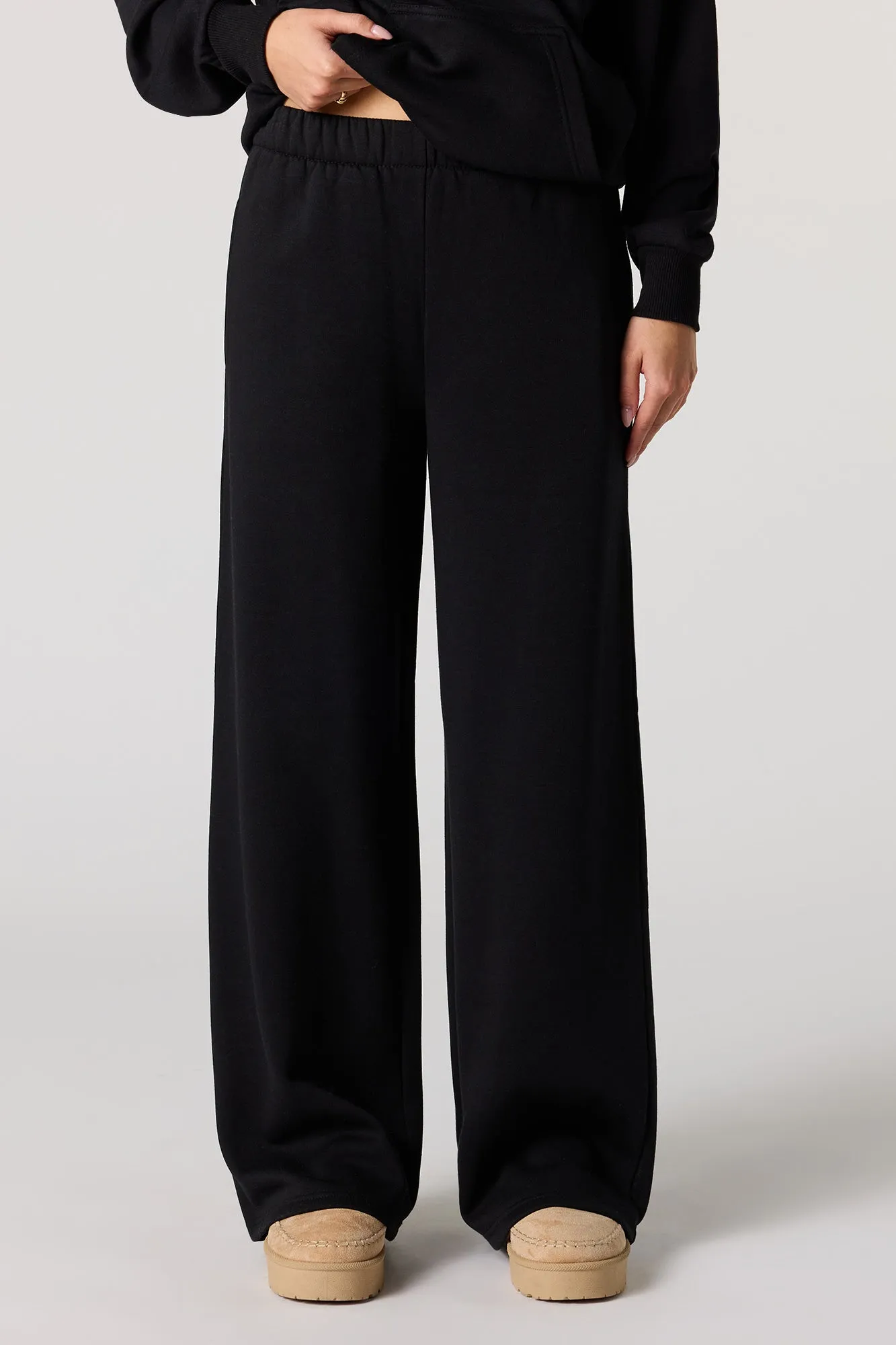 Wide Leg Fleece Sweatpant sold by Urban Planet product image thumbnail 5