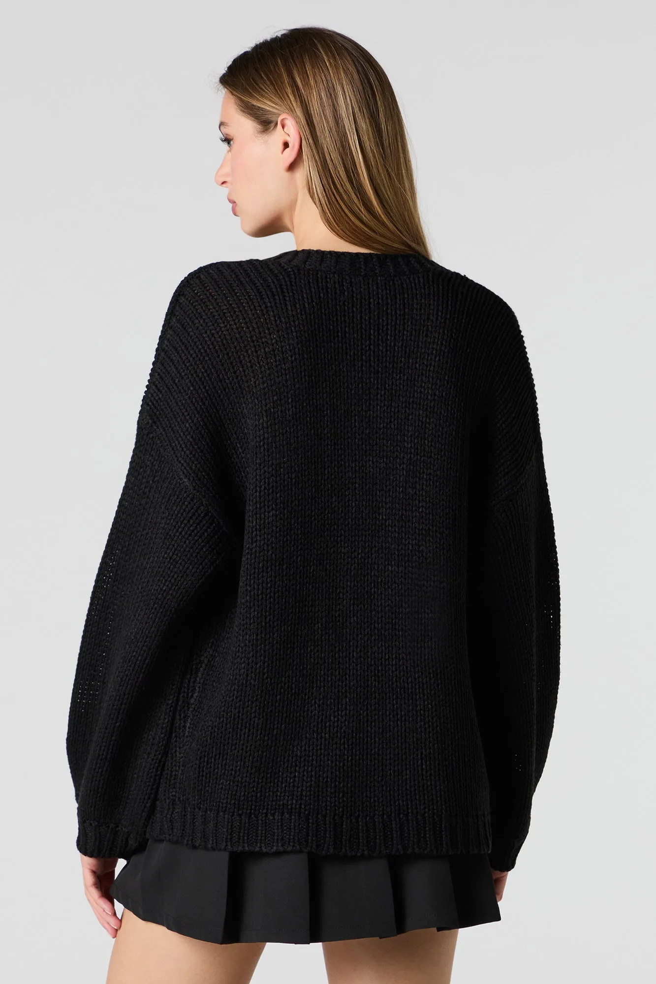 3D Knit Cardigan sold by Urban Planet product image thumbnail 5