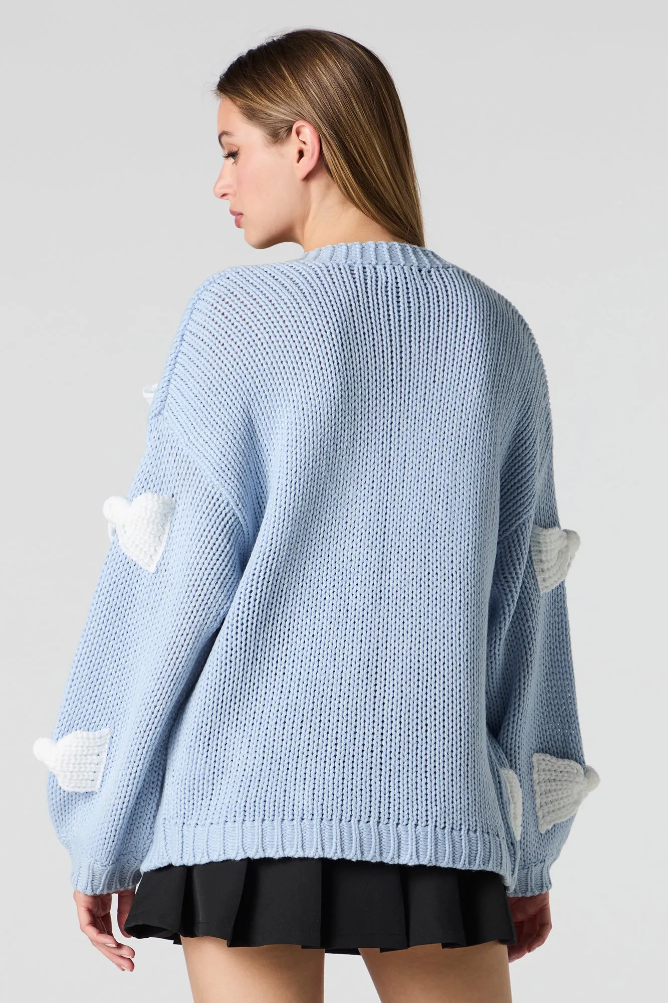 3D Knit Cardigan sold by Urban Planet product image thumbnail 2