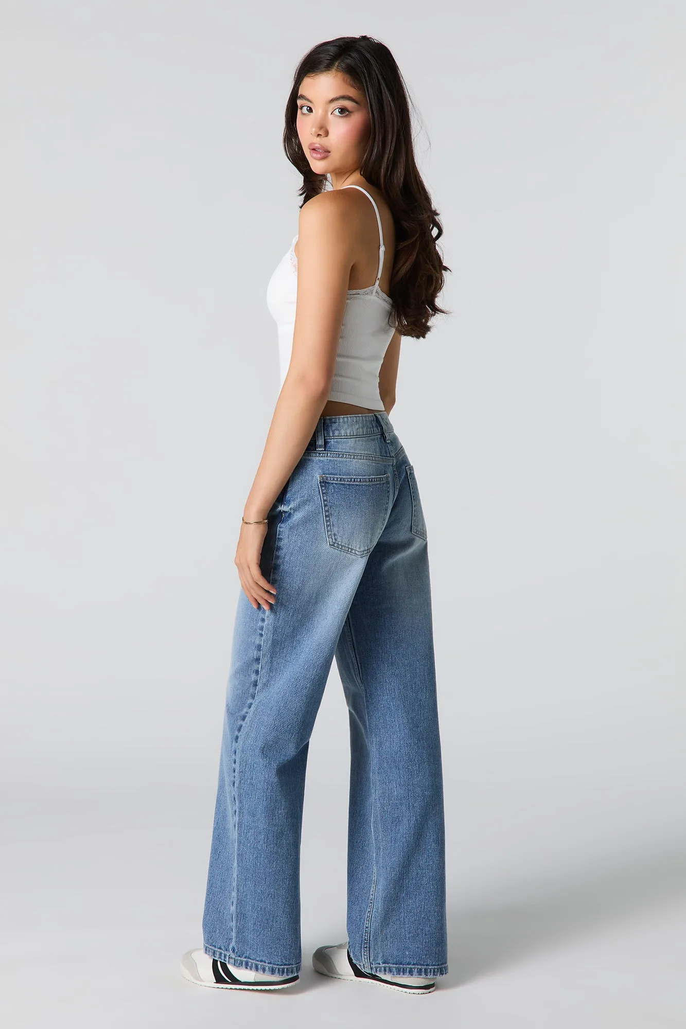 Medium Low Rise Baggy Jean sold by Urban Planet product image thumbnail 3